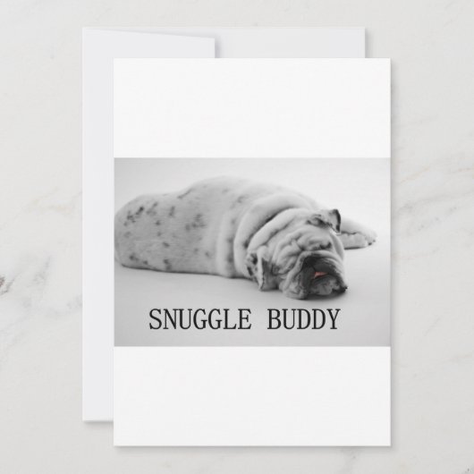 bulldog snuggle buddy (Front)