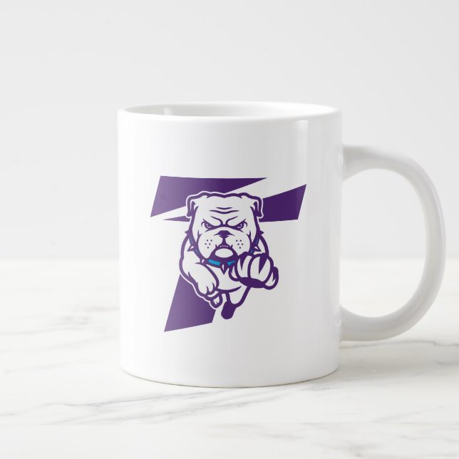 Bulldog T Giant Coffee Mug (Right)