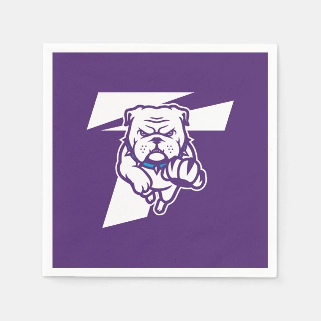 Bulldog T Napkins (Front)