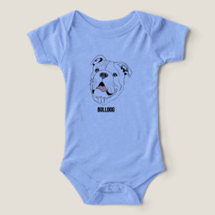 Bulldog t-shirt infant t-shirt