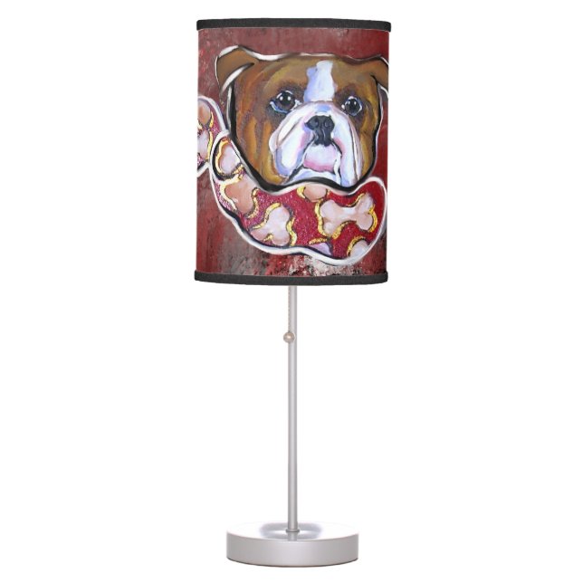  Bulldog    Table Lamp (Front)
