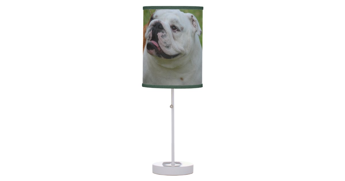 Bulldog Table Lamp Zazzle Com