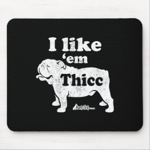 Bulldog Top Mouse Pad