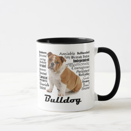 Bulldog Traits Mug