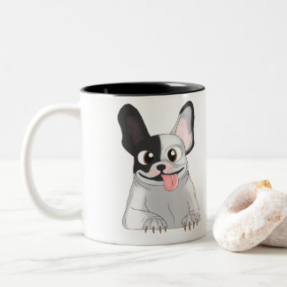 Bulldog Two-Tone Coffee Mug