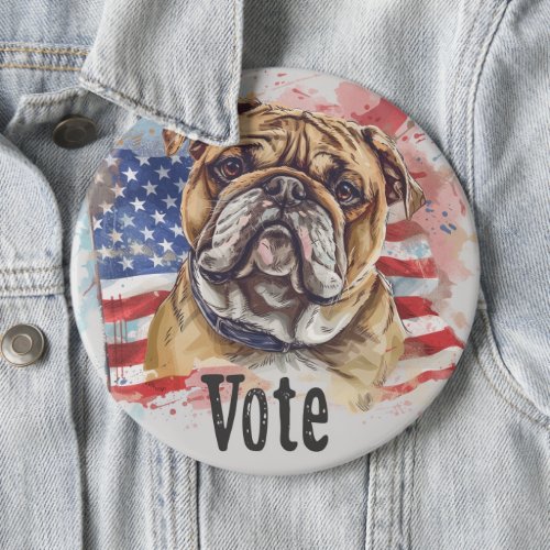 Bulldog US Elections Vote for a Paws_itive Change Button