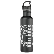 Bulldog Water Bottle 24oz !!!