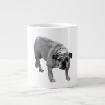 Bulldog Winter Cocoa Giant Coffee Mug