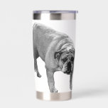 Bulldog Winter Cocoa Insulated Tumbler