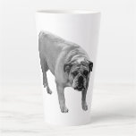 Bulldog Winter Cocoa Latte Mug