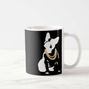Bulldog With Gold Necklace  Coffee Mug