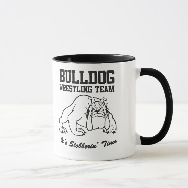 Bulldog Wrestling Team Mug (Right)