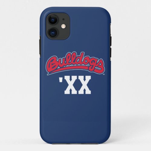 Bulldogs Class Year iPhone 11 Case