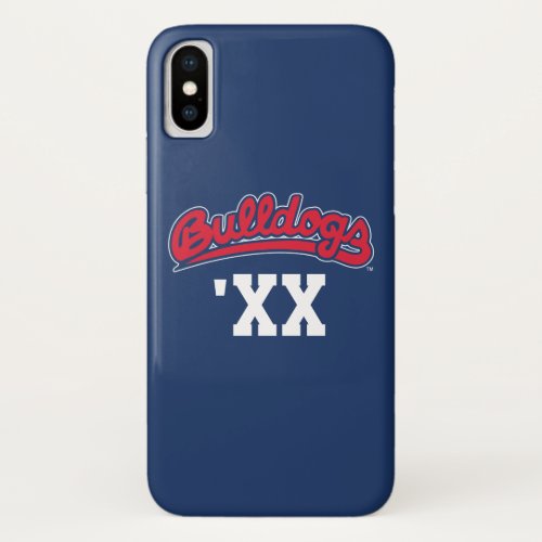 Bulldogs Class Year iPhone X Case