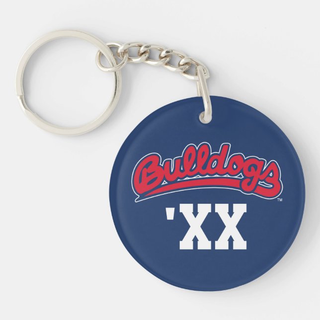 Bulldogs Class Year Keychain (Front)