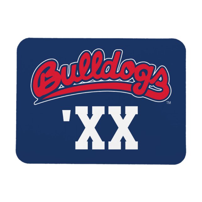 Bulldogs Class Year Magnet (Horizontal)