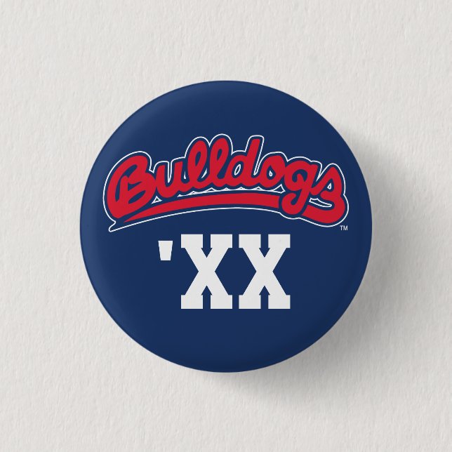 Bulldogs Class Year Pinback Button (Front)