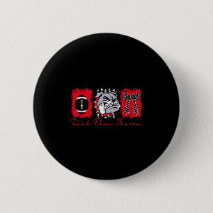 Bulldogs Football Game Day School Mascot Team Srit Button