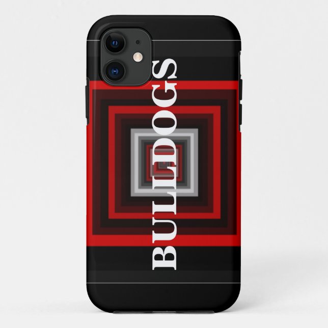 Bulldogs Iphone Case (Back)