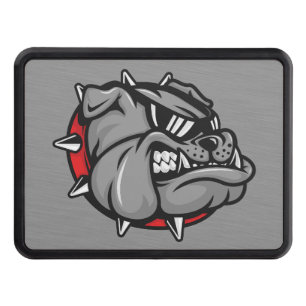 Bulldogs Mascot Hitch Cover