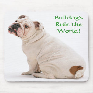 Bulldogs Rule the World Mousepad