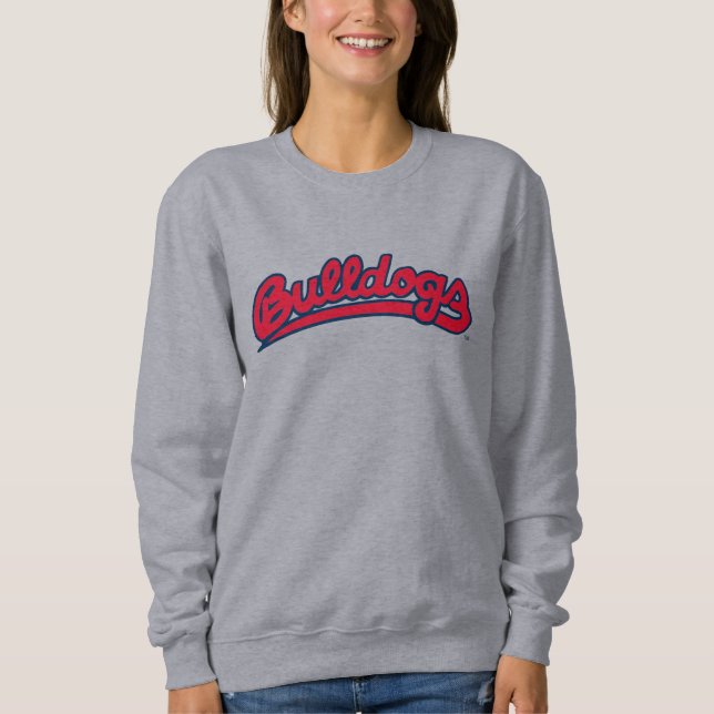 Bulldogs Script Sweatshirt (Front)