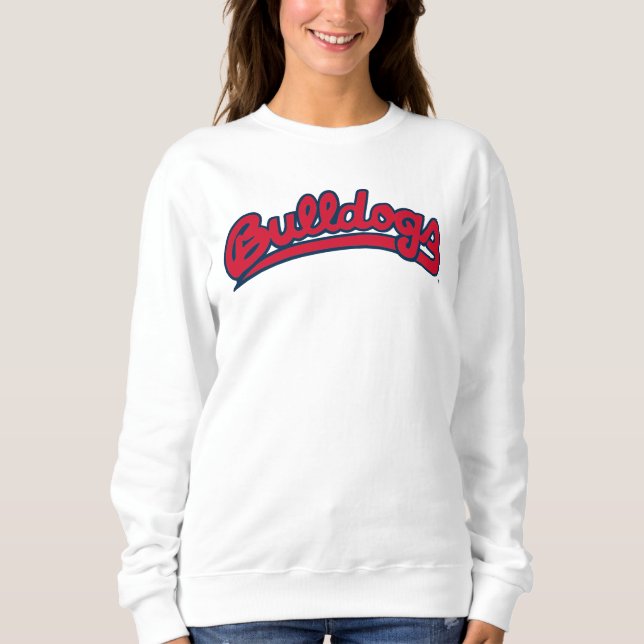 Bulldogs Script Sweatshirt (Front)