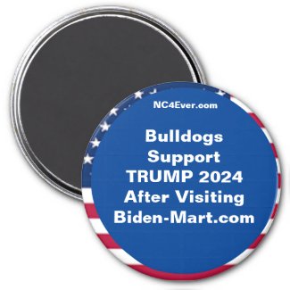 Bulldogs Support TRUMP 2024 After Fridge Magnet