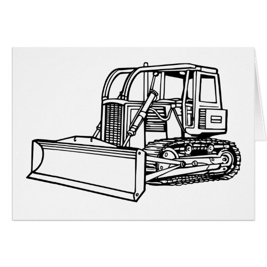bulldozer cards (Front Horizontal)