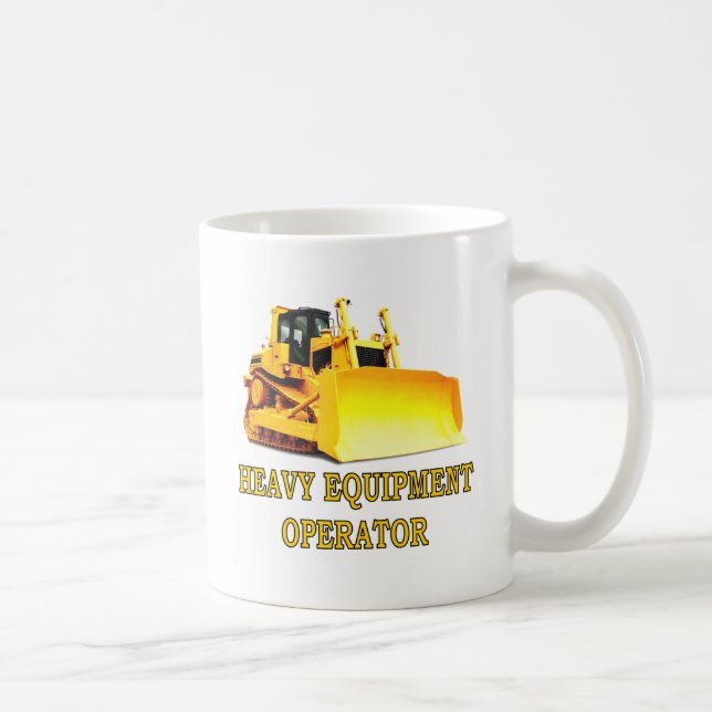 BULLDOZER COFFEE MUG (Right)
