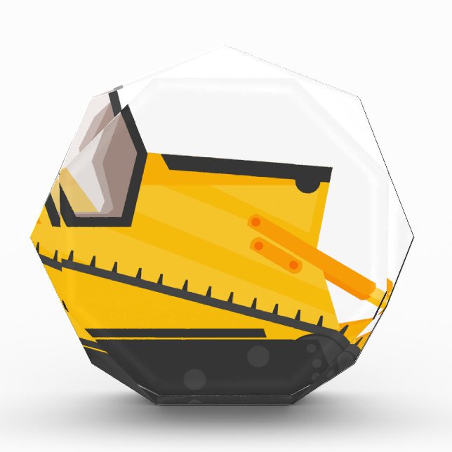 Bulldozer Construction Machine Award (Front)