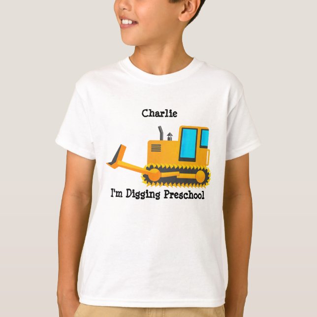 Bulldozer Kid's Shirt (Front)