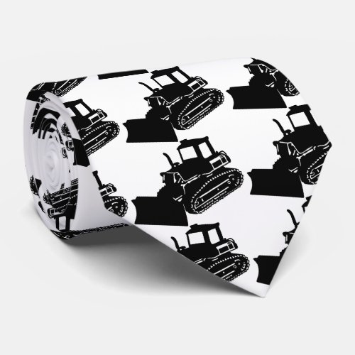 bulldozer neck tie