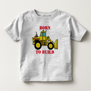 Bulldozer Toddler Fine Jersey T-Shirt