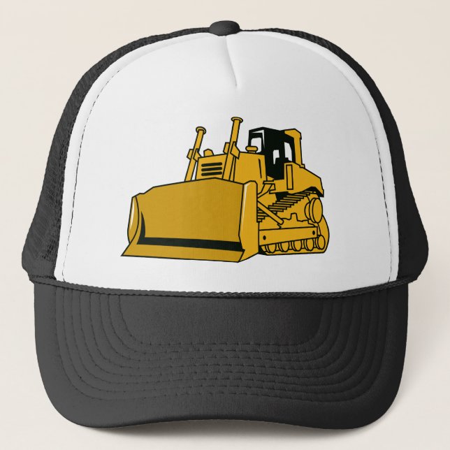 Bulldozer Trucker Hat (Front)