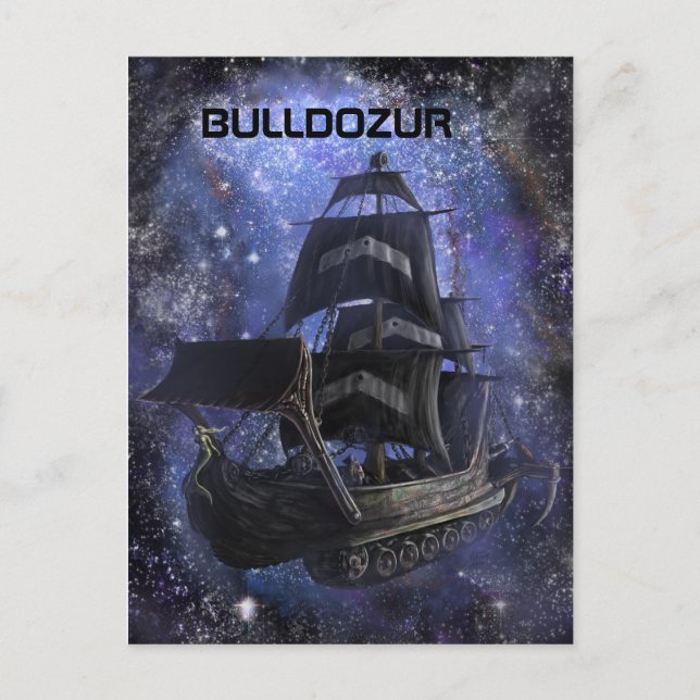 Bulldozur Vessel Postcard (Front)