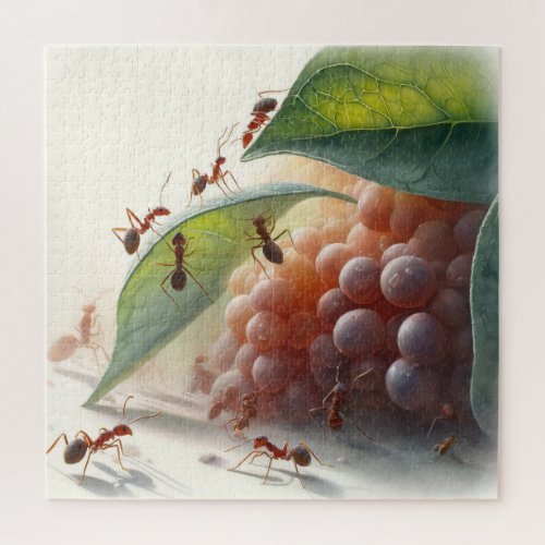 Bullet Ants in the Morning Light IREF454 _ Waterco Jigsaw Puzzle