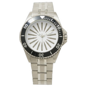 Bullet Circle Stainless Watch