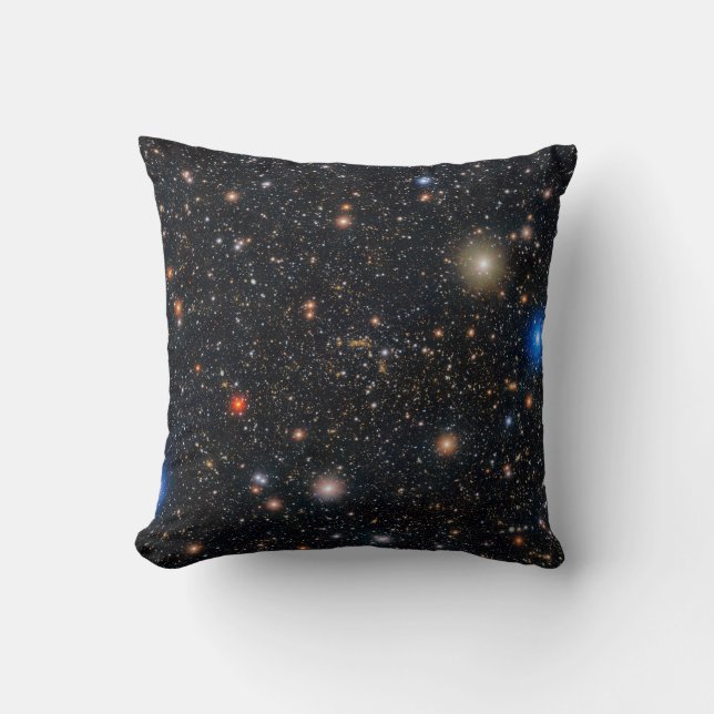 Bullet Cluster Throw Pillow (Front)