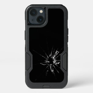 Bullet Hole in Glass iPhone 13 Case