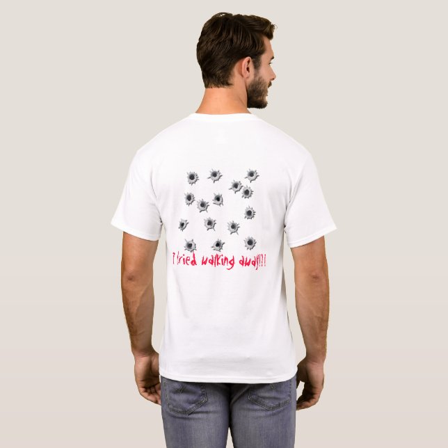 Bullet hole shirt | Zazzle