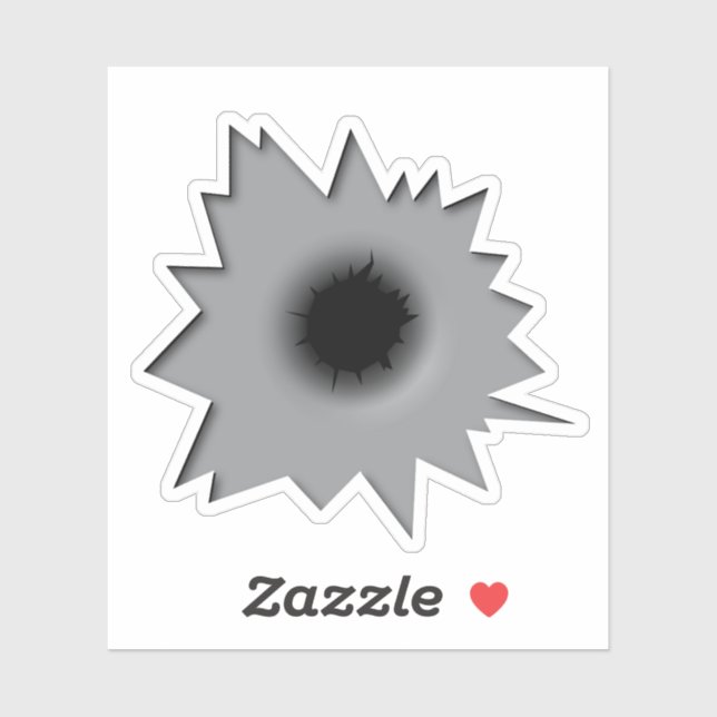 Bullet Hole Sticker (Sheet)