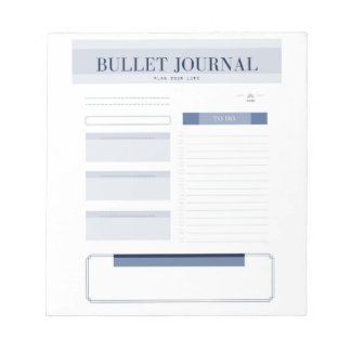 BULLET JOURNAL 1 NOTEPAD