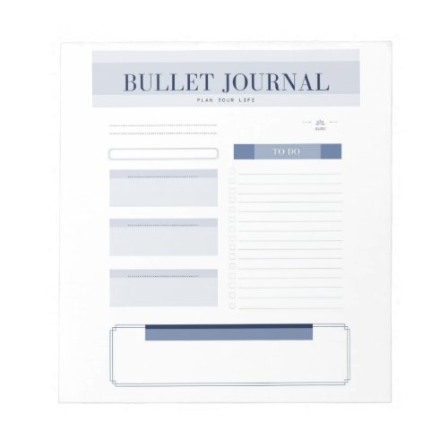 BULLET JOURNAL 1  NOTEPAD