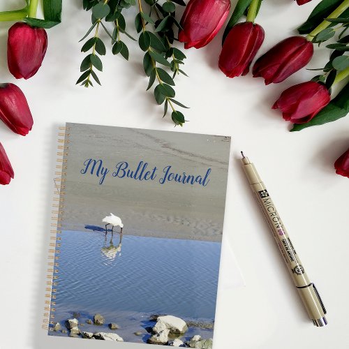 Bullet Journal Royal Spoonbill Bird Planner
