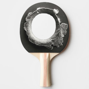 Bullet Metal Fake Hole Funny Ping Pong Paddle