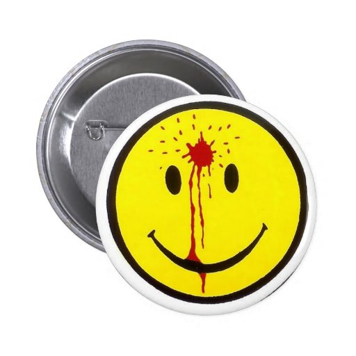 Bullet Smiley Face Pins | Zazzle