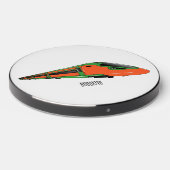 Bullet train cartoon illustration wireless charger  (Front 2)