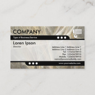 Bullet Train - Fractal Flame Business Card