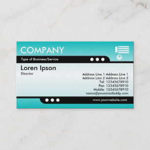 Bullet Train - Horizon Glow 01 Business Card